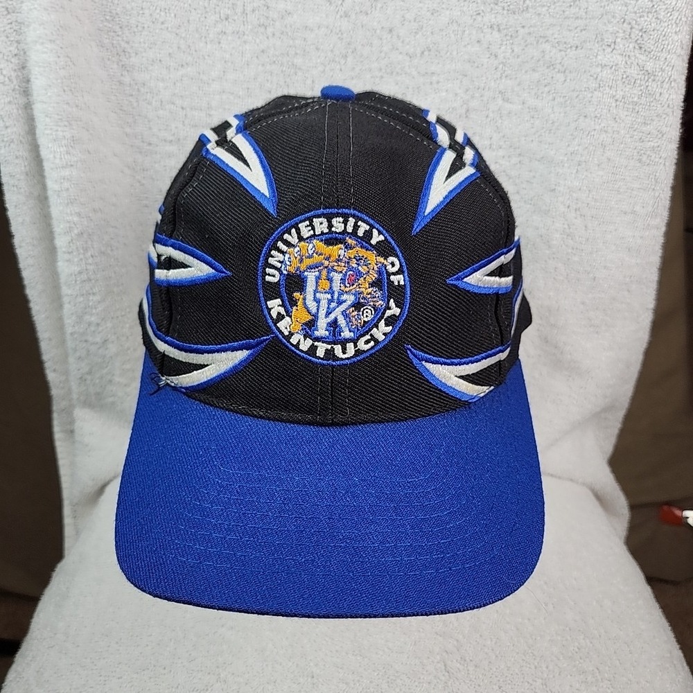 VTG Kentucky Wildcats‎ Snapback Hat Black Drew Pearson Lightning Claw Cap